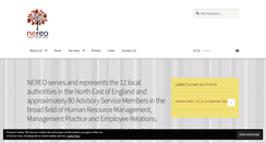 Desktop Screenshot of nereo.gov.uk