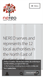 Mobile Screenshot of nereo.gov.uk
